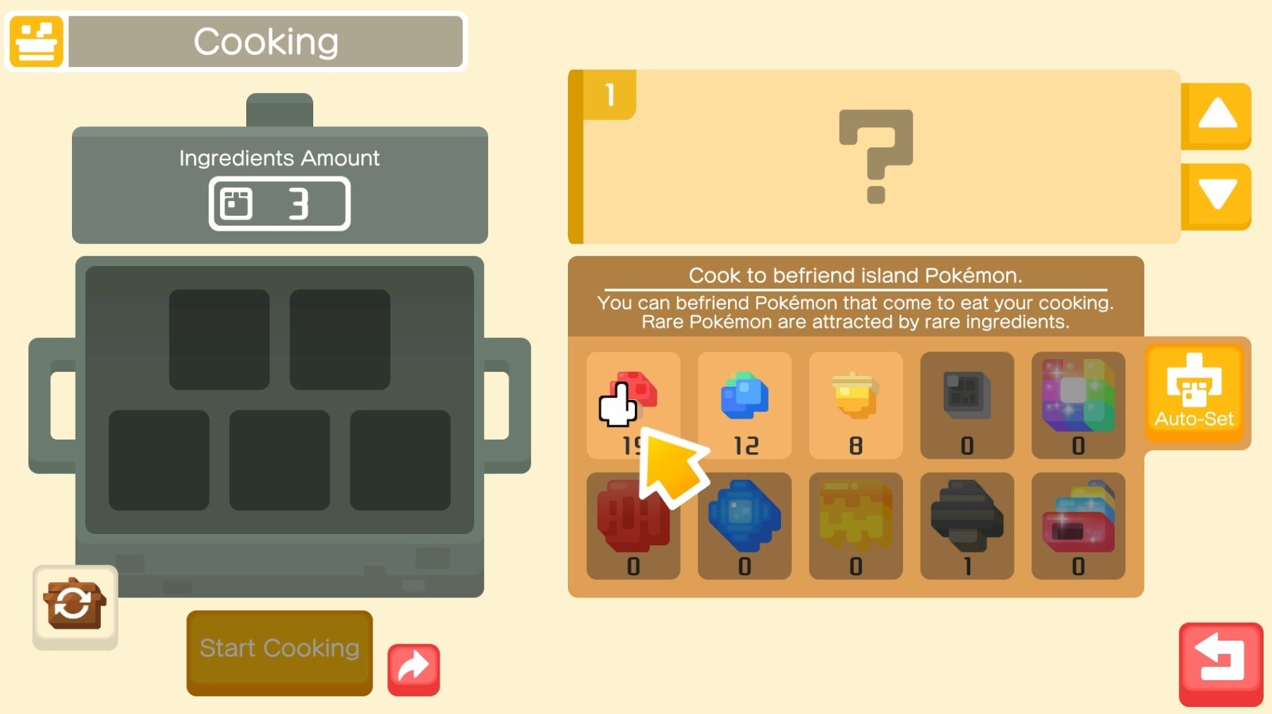Pokémon Quest recipes list and ingredients explained | Eurogamer.net